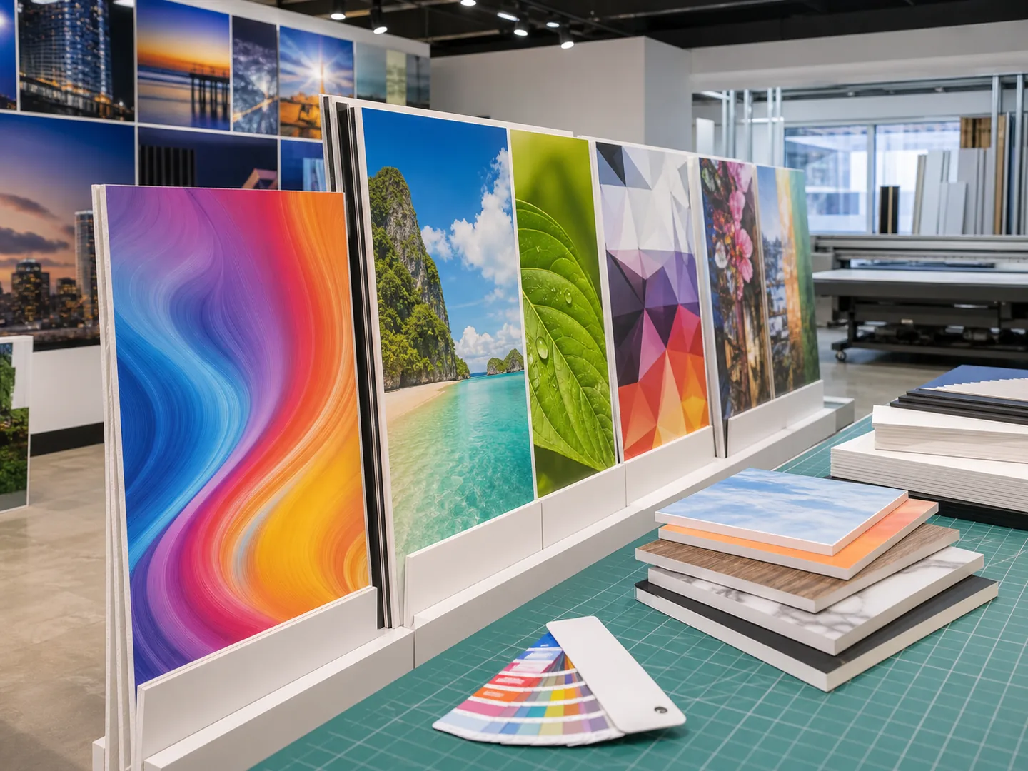 UV Printing on Rigid Materials service visual